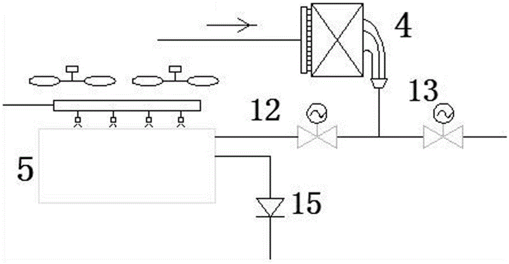 Evaporative condensation air-conditioning heat pump system