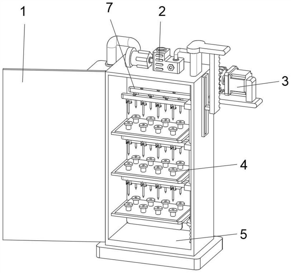 Solid fermentation device for garlic products