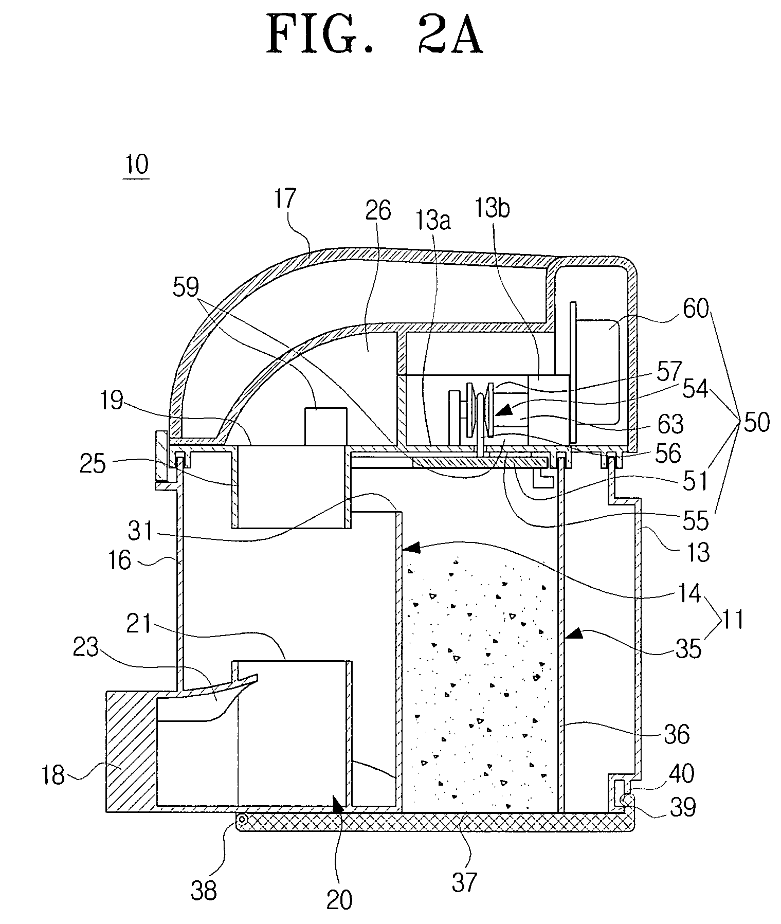 Dust compressing apparatus of vacuum cleaner