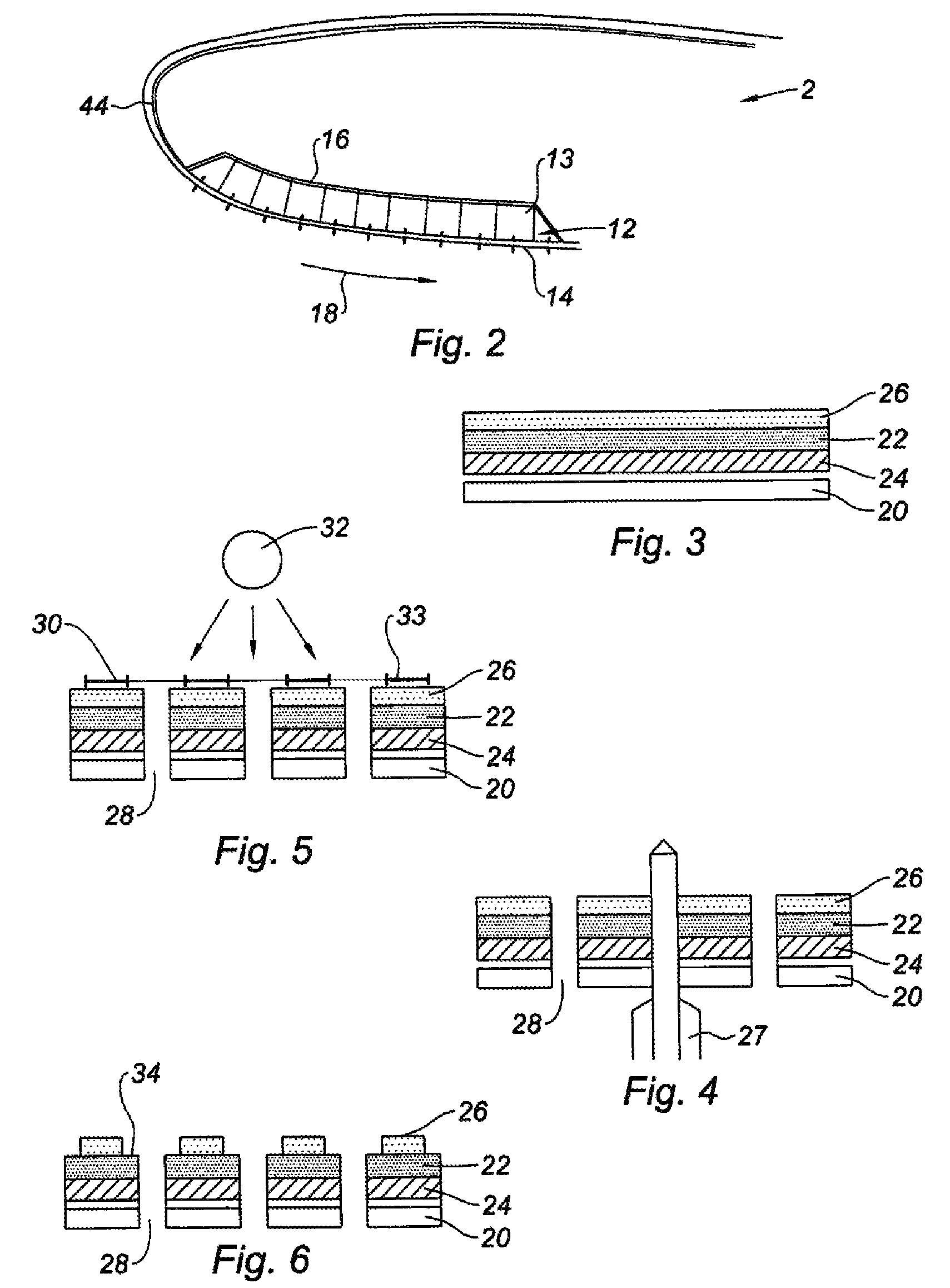 Method for making an acoustic panel for the air intake lip of a nacelle