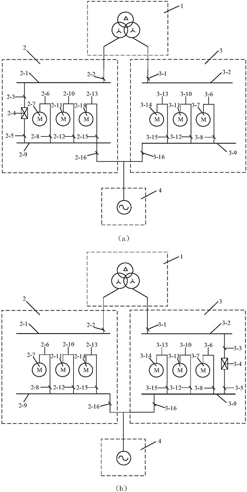 Auxiliary engine tracking power source system for power plant