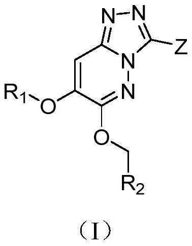 Triazolopyridazine derivative as well as preparation method, pharmaceutical composition and application thereof