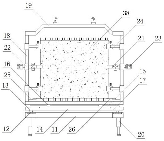 A large-span truss-type fabricated prefabricated component conveying and alignment assembly system