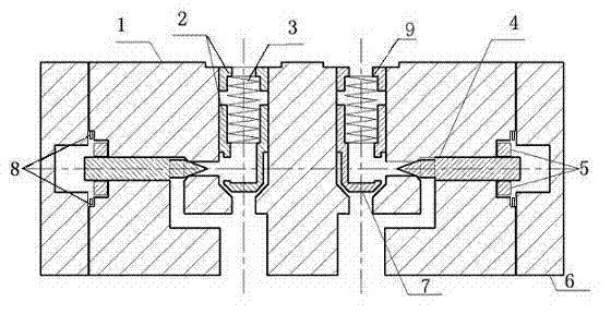 Novel automatic bidirectional throttle valve