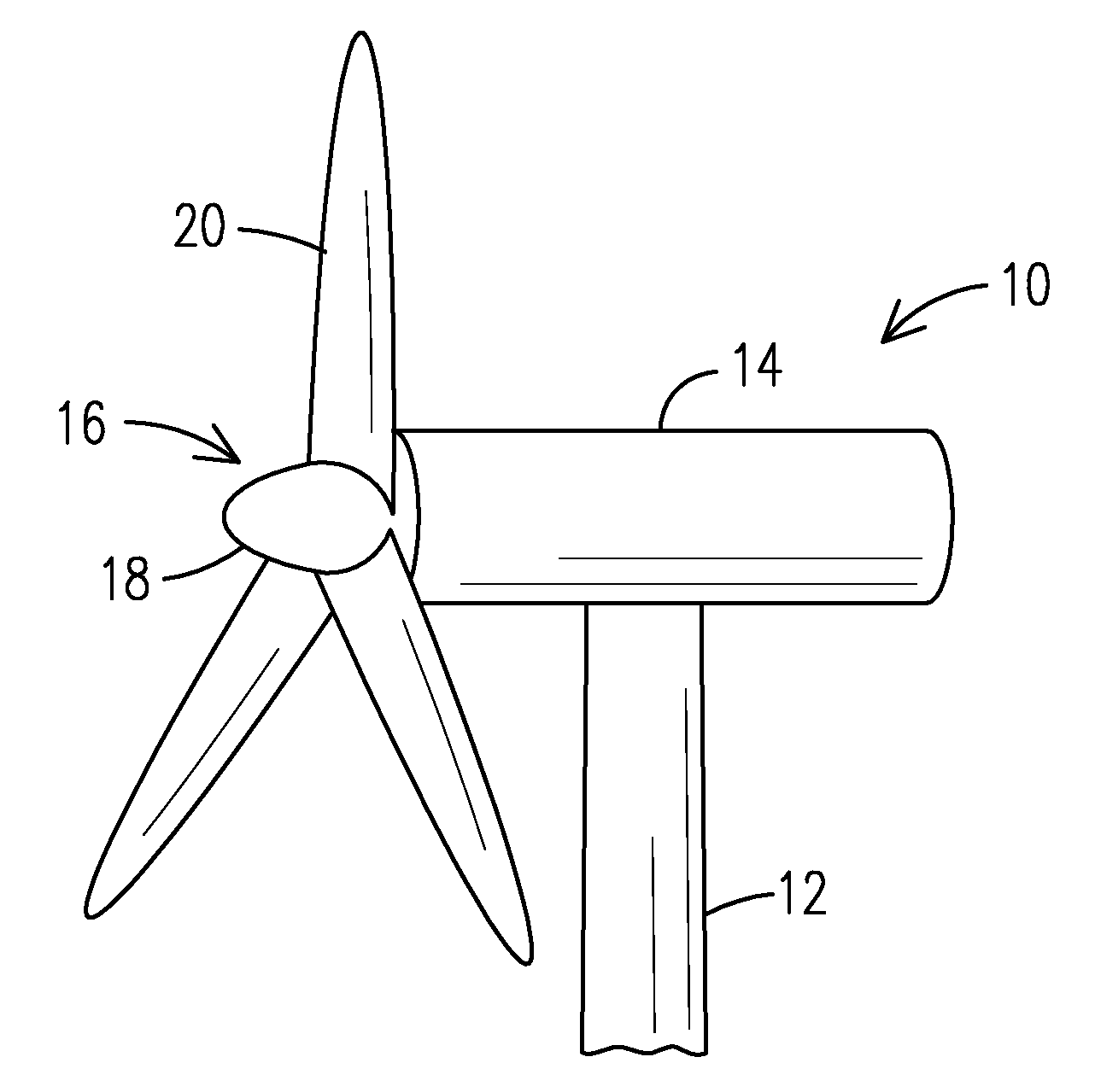 Load mitigation device for wind turbine blades
