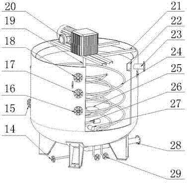 Novel oil, mud and water separation device