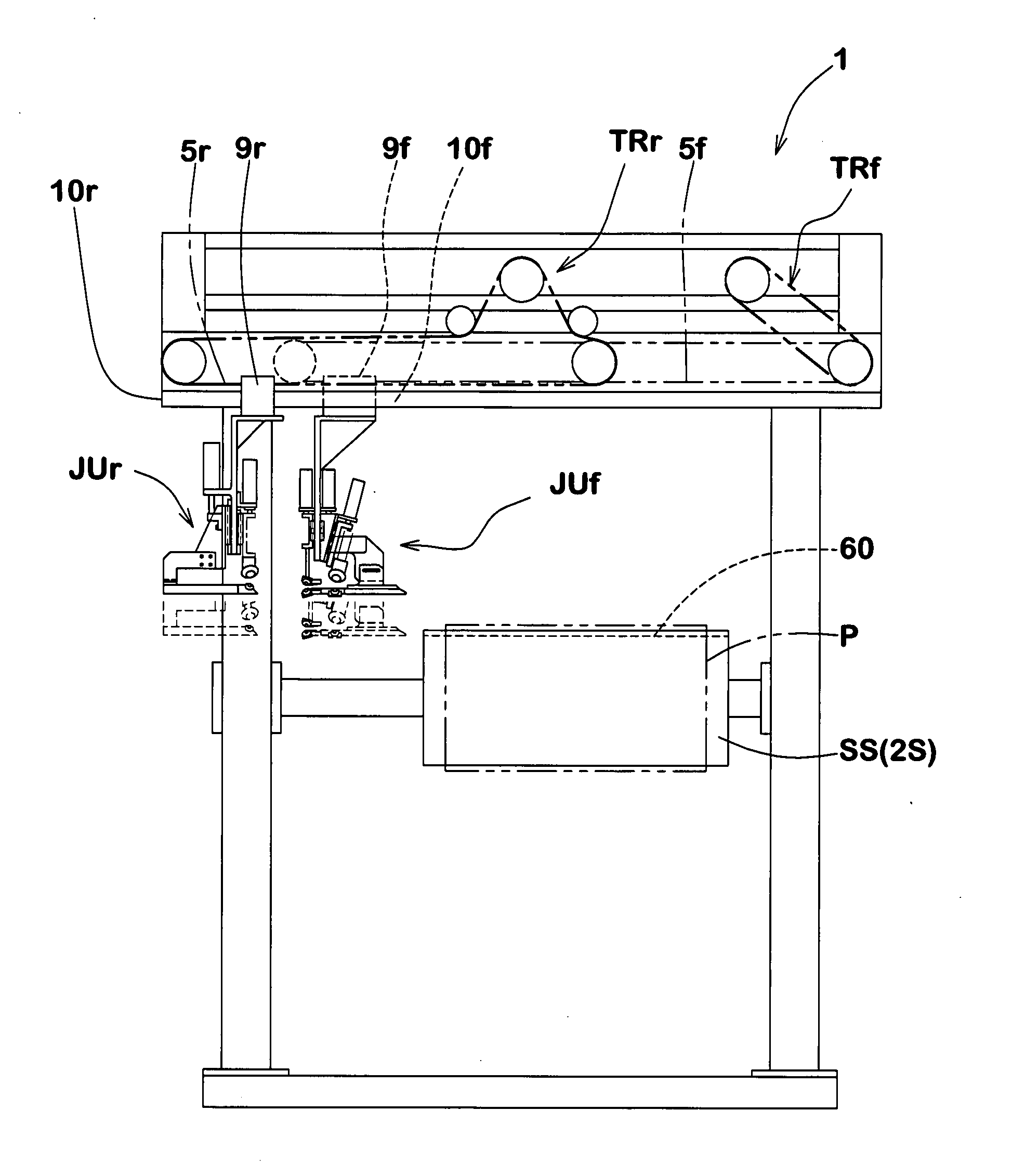 Method and apparatus for butt-jointing edges of elastic material sheet