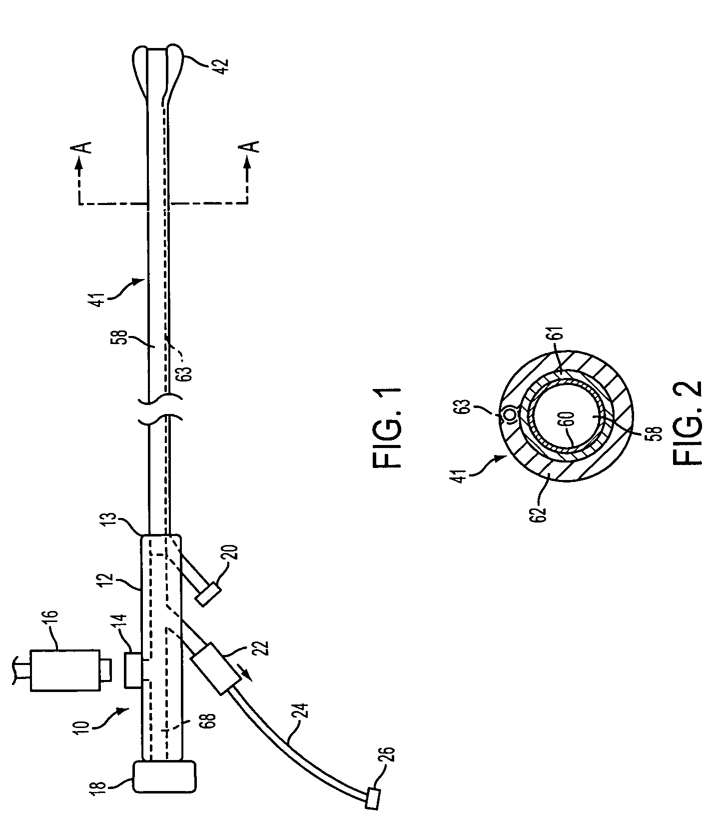 Proximal catheter assembly allowing for natural and suction-assisted aspiration