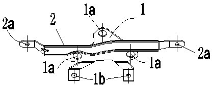 Installation bracket for motorcycle instrument