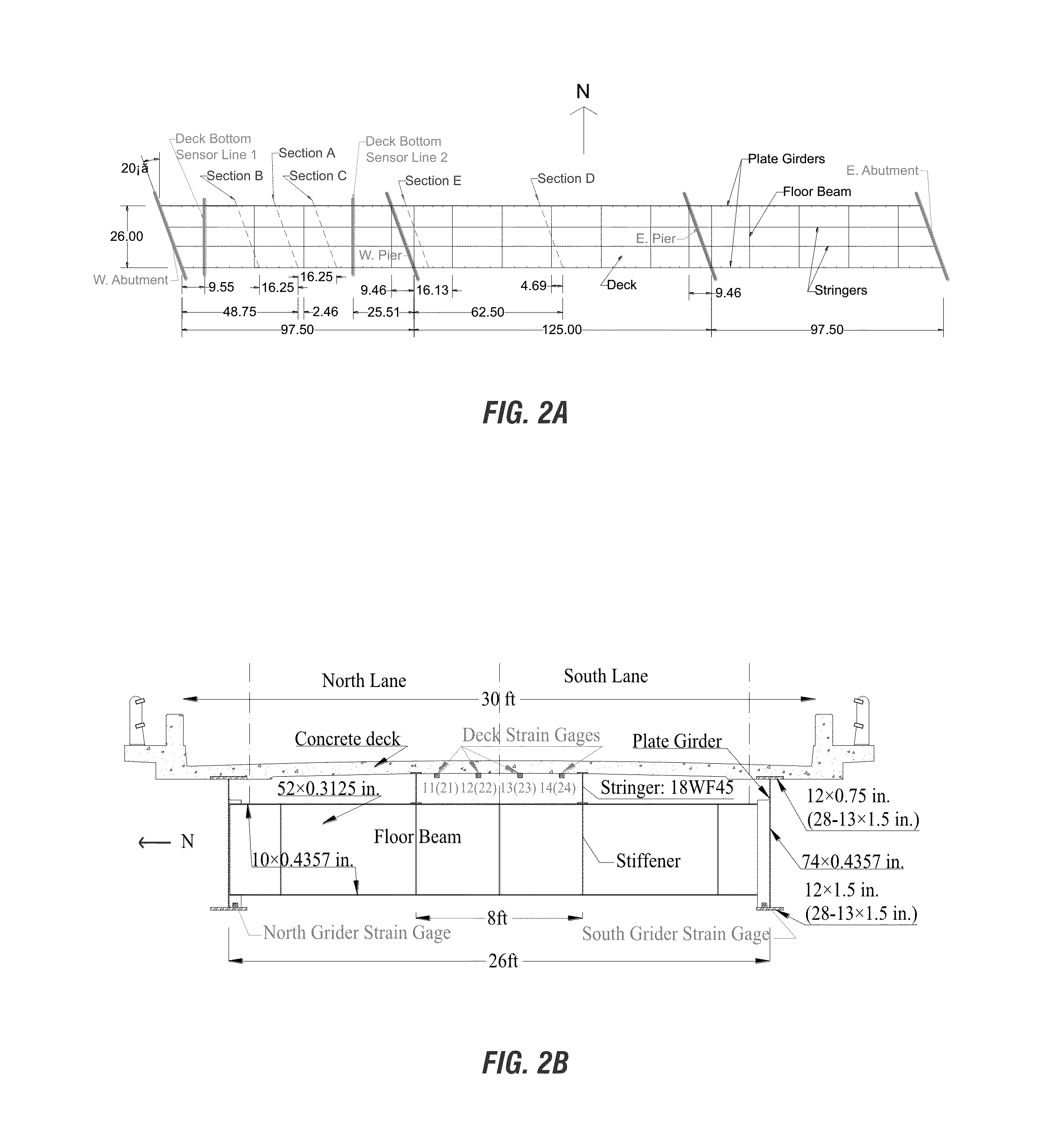Methods and systems for automated bridge structural health monitoring