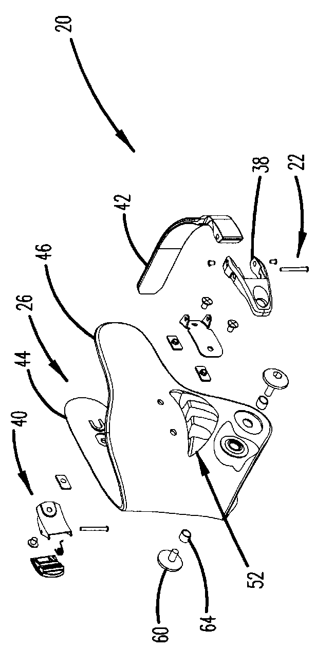 Eccentric spacer for an in-line skate