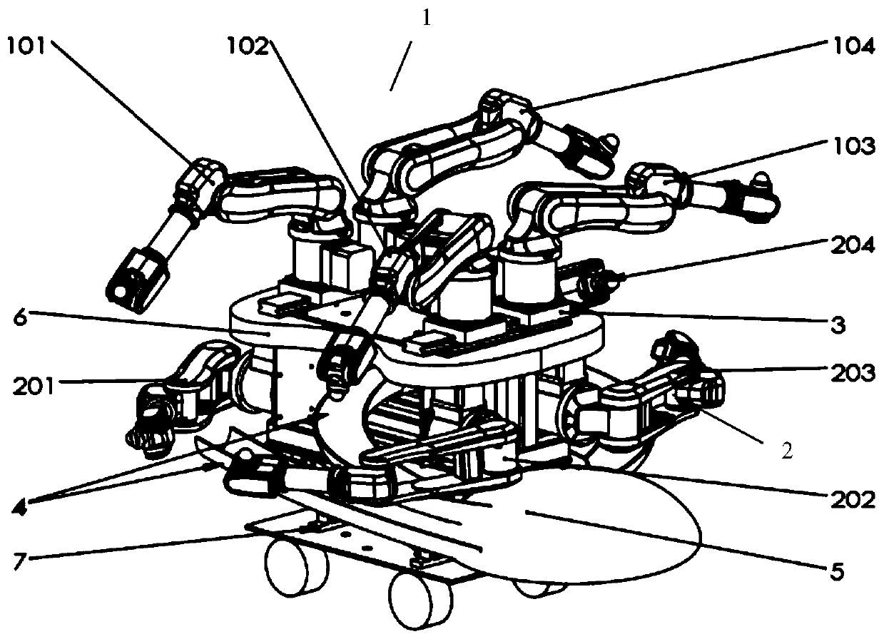 Multi-arm type harvesting robot and picking method thereof