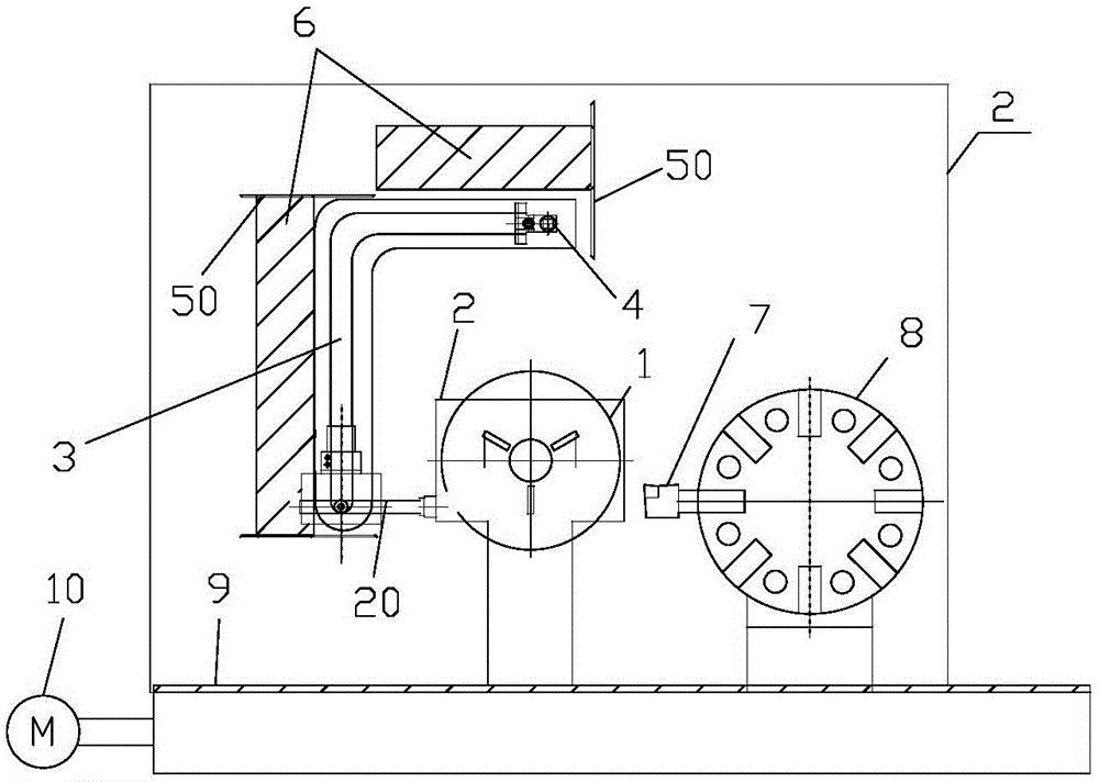 Apparatus and method for online testing numerical control lathe and intelligently compensating cutter abrasion