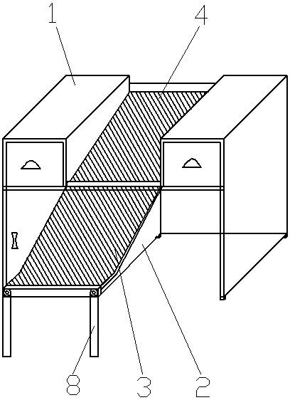 Multifunctional office desk