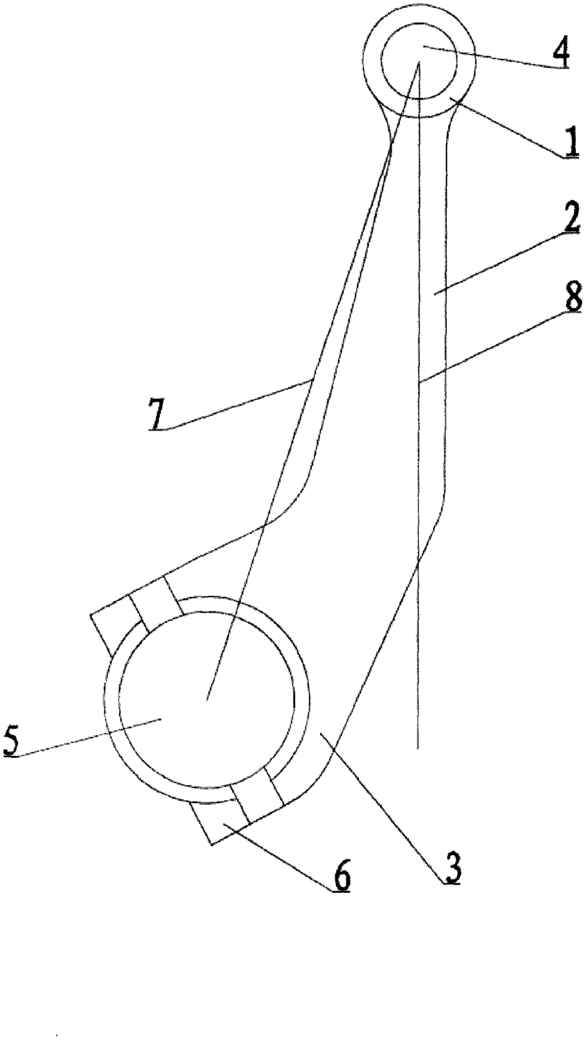 Connecting rod of engine