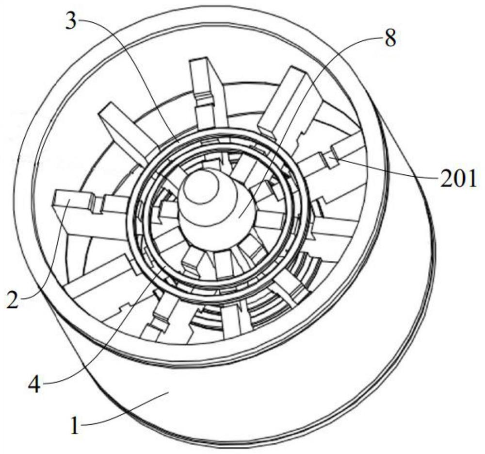 Assembly process of magnetron anode assembly