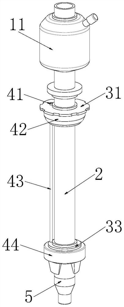 Gastrointestinal administration device for digestive department