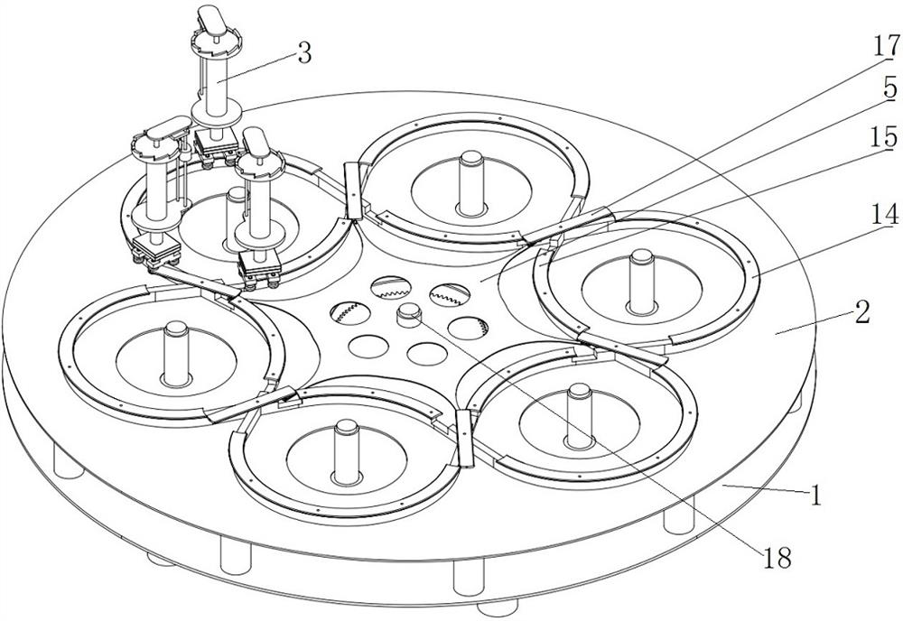 A track-changing anti-twist wire rope braiding machine