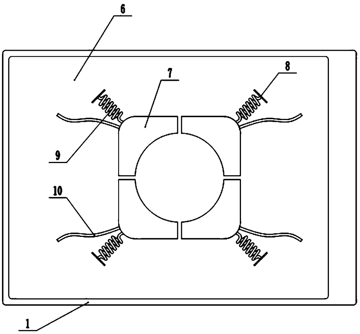 Cup holder for automobile