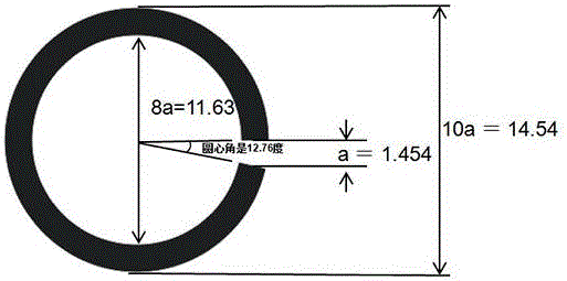 Centesimal visual acuity chart