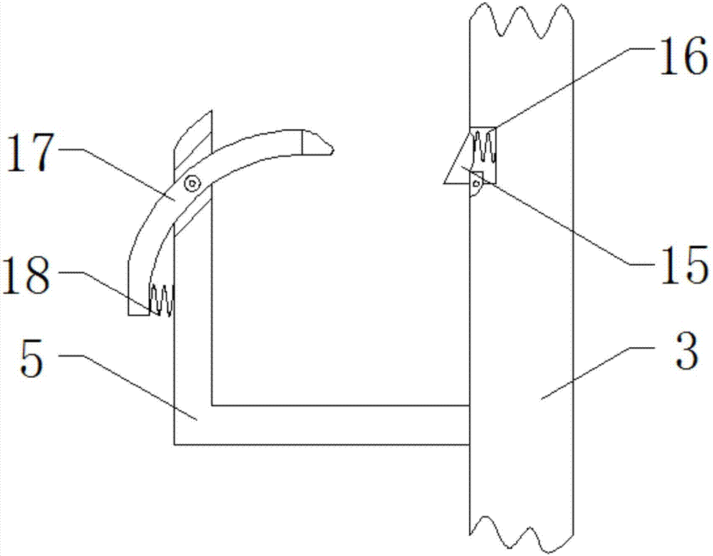 Pipe fitting fetching and placing car used for civil engineering