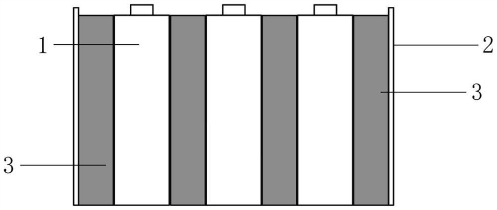 Flexible flame-retardant filler and secondary battery