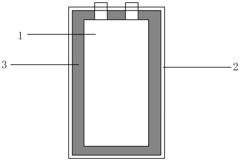 Flexible flame-retardant filler and secondary battery