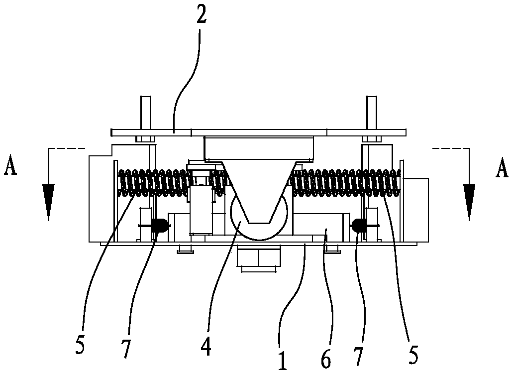 Rotation shaft of rotation swing mechanism of game machine