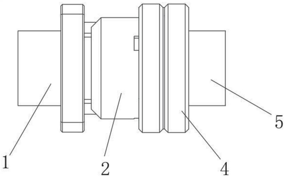 Quick connection structure with magnetic attraction meshing and locking function and connector