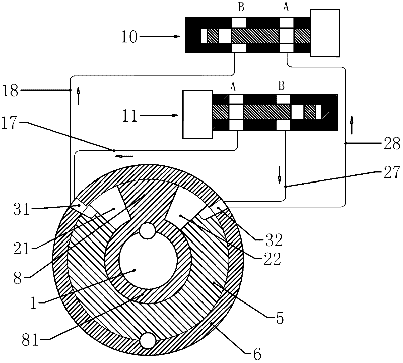 Shutter driving device of locomotive cooling system