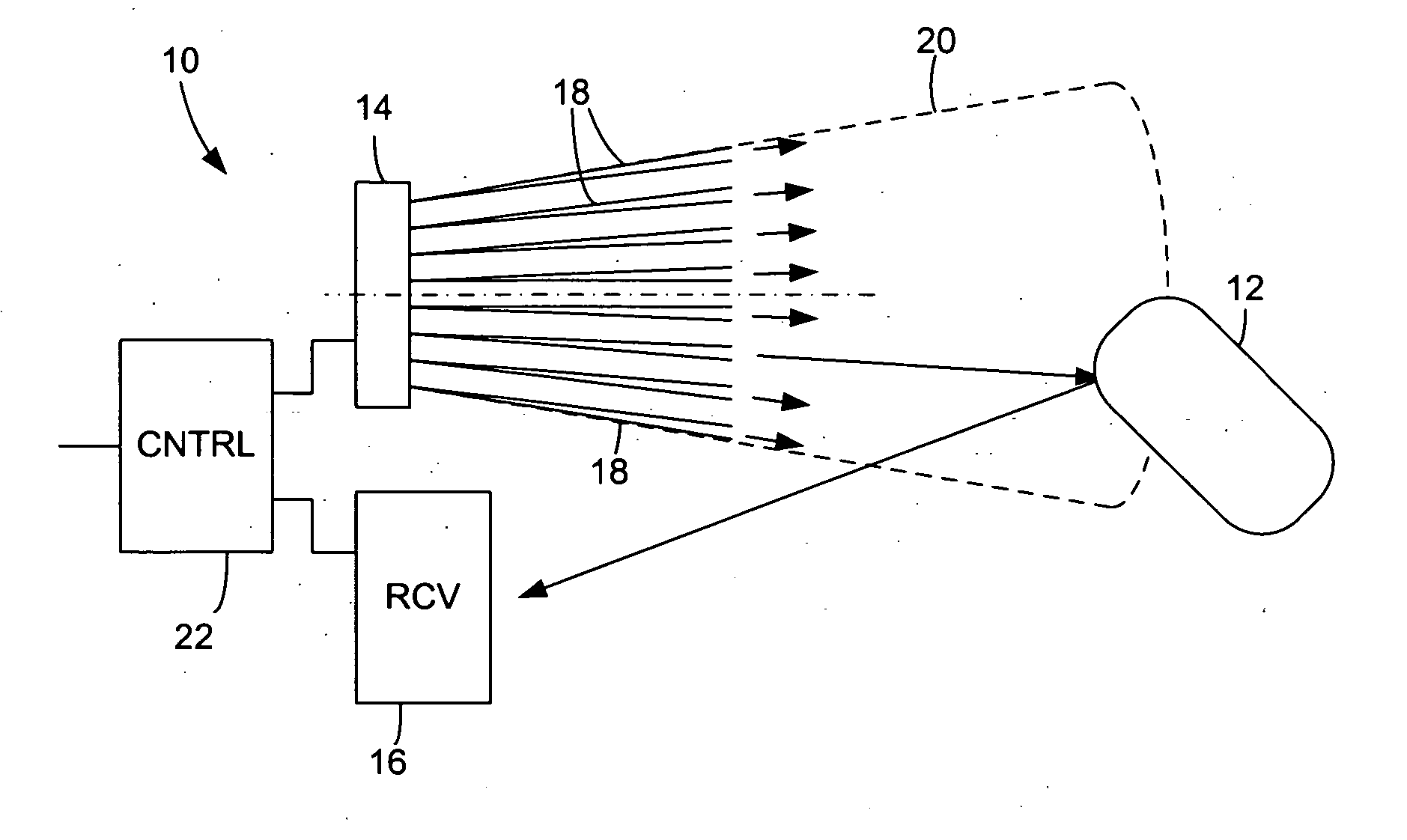 Laser ranging with large-format VCSEL array