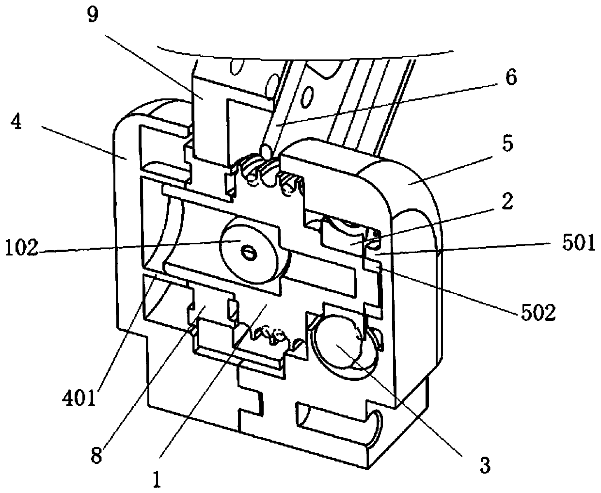 Pre-tightening, anti-loosening and balancing device for spiral rotating shaft