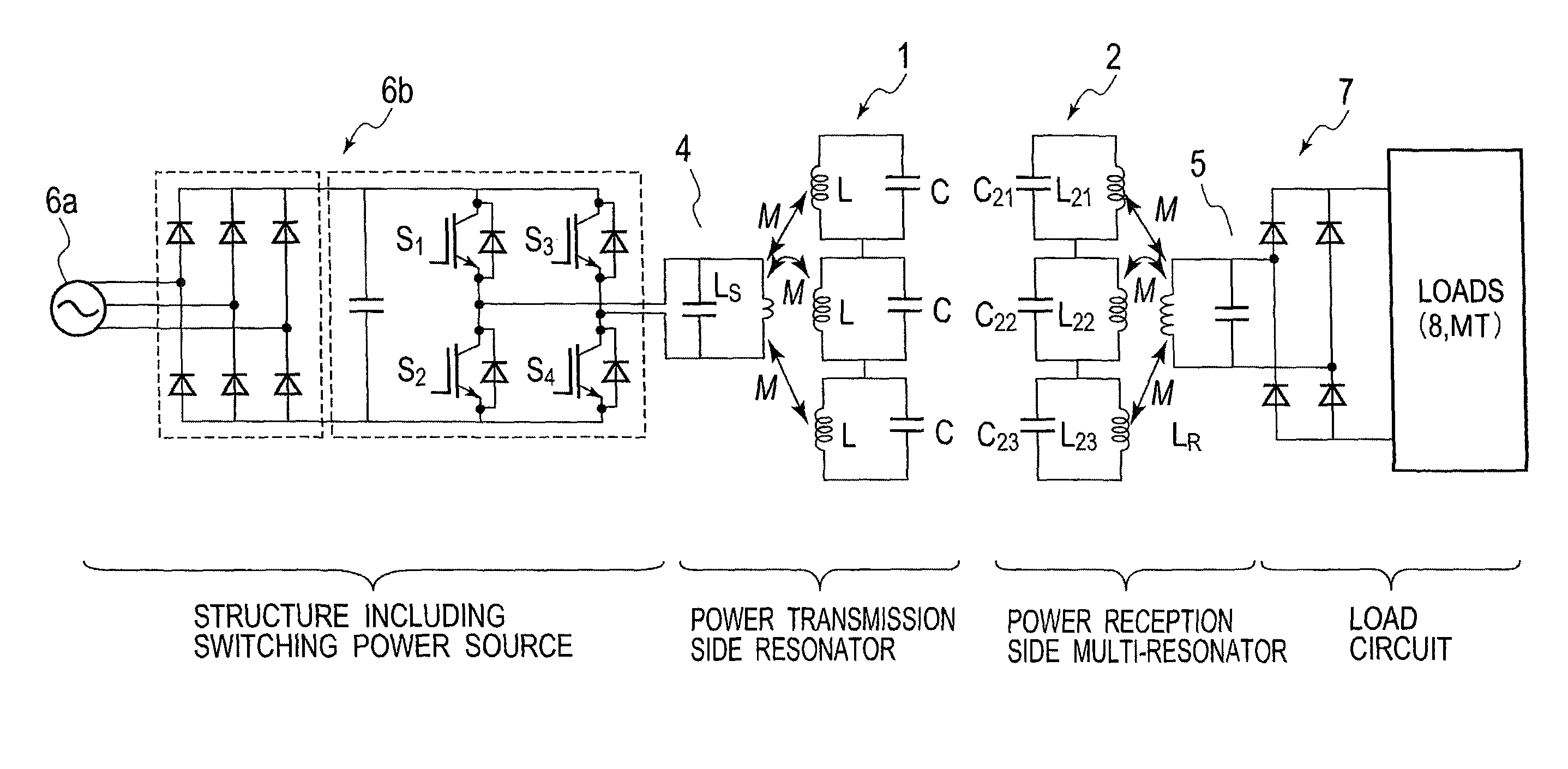 Noncontact power feeding apparatus and noncontact power feeding method