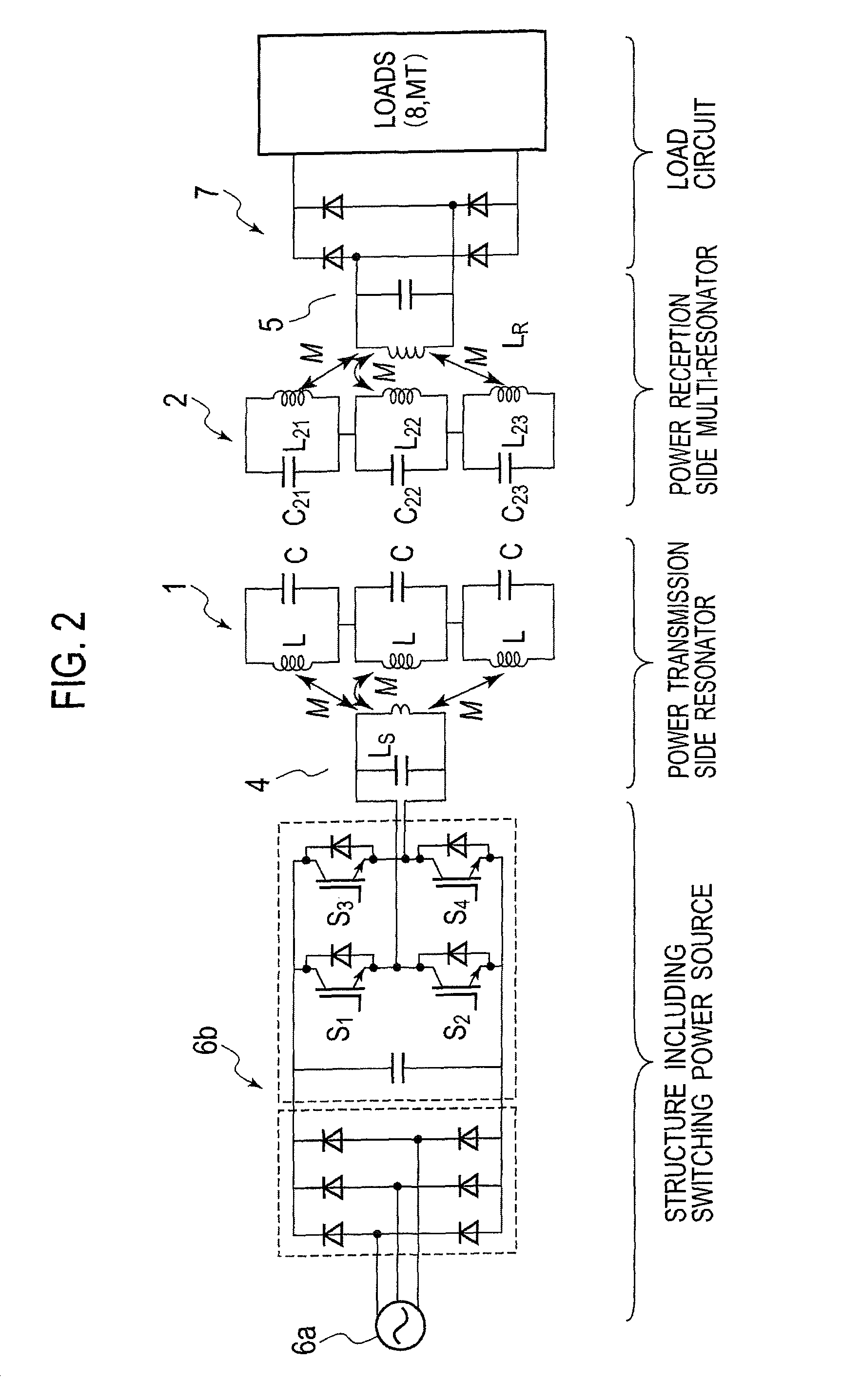 Noncontact power feeding apparatus and noncontact power feeding method