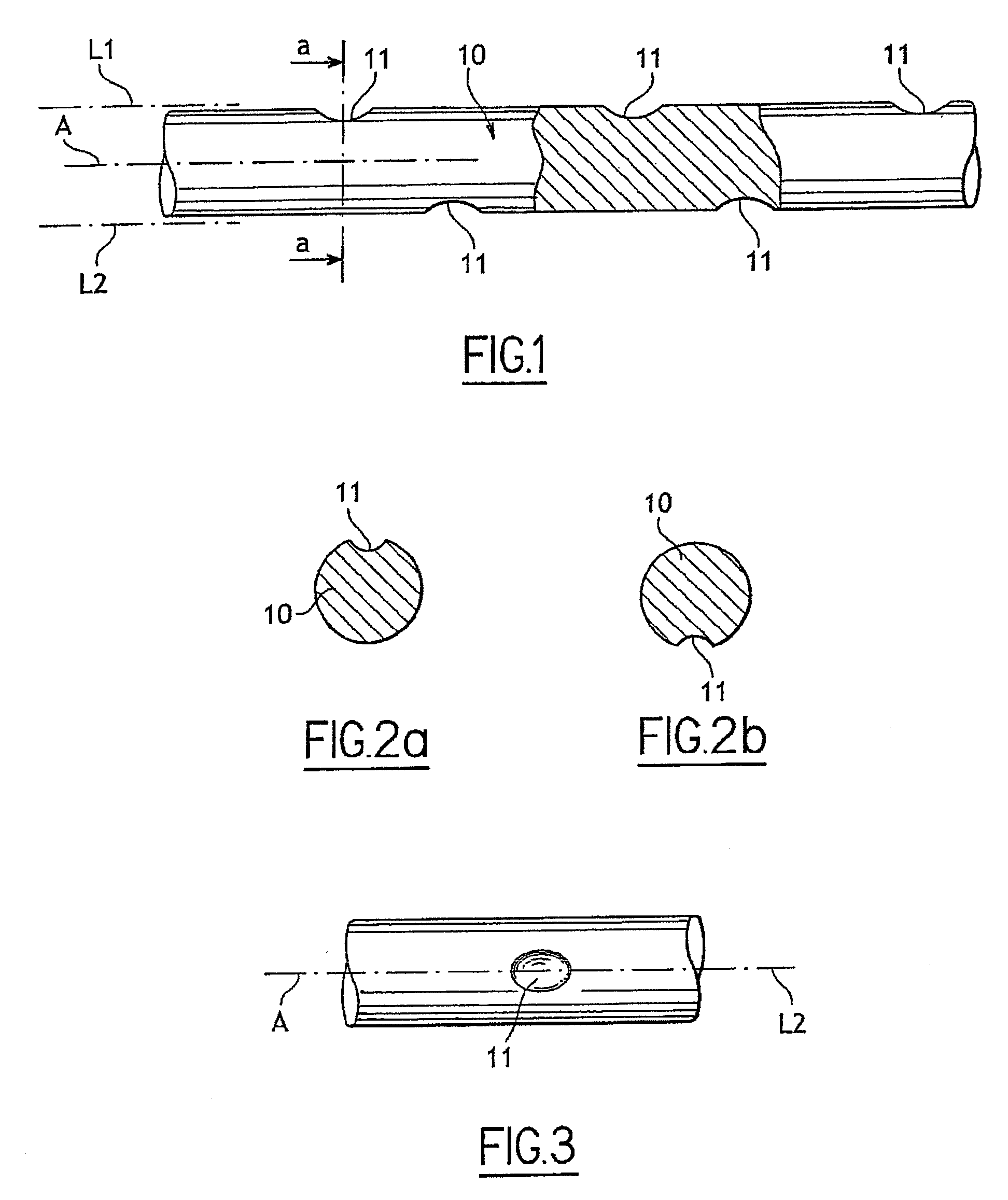 Noise-reducing cutting line for a vegetation cutting device