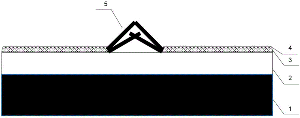 Customizable high-gain ZnO nanowire array UV detector and preparation method thereof