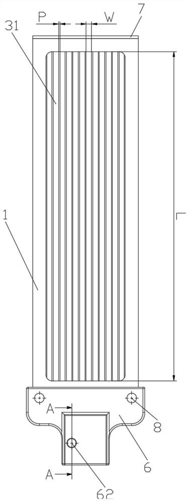 Tunnel long-side wire cut-through measurement method