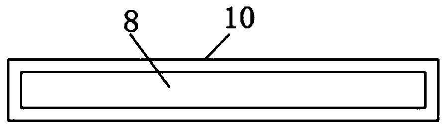 Transverse sealing device for bag forming and filling opening sealing machine