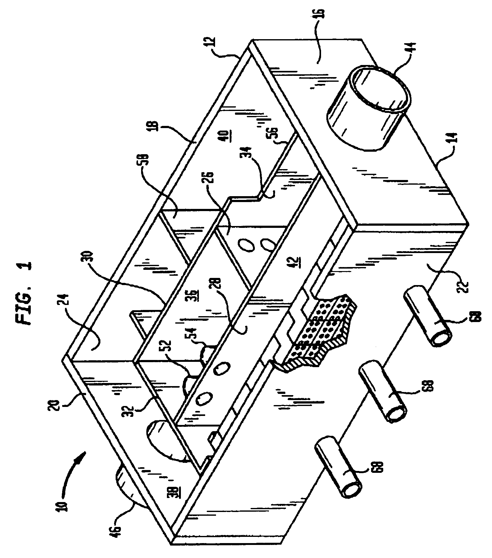Apparatus for treating storm water