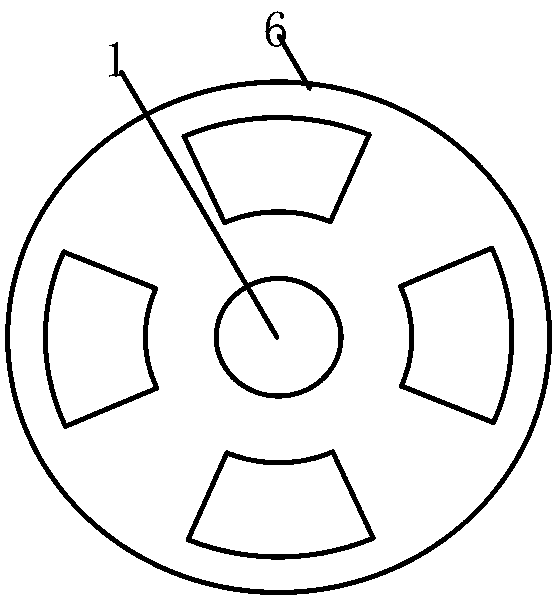 A Low Moment of Inertia Permanent Magnet Wind Motor