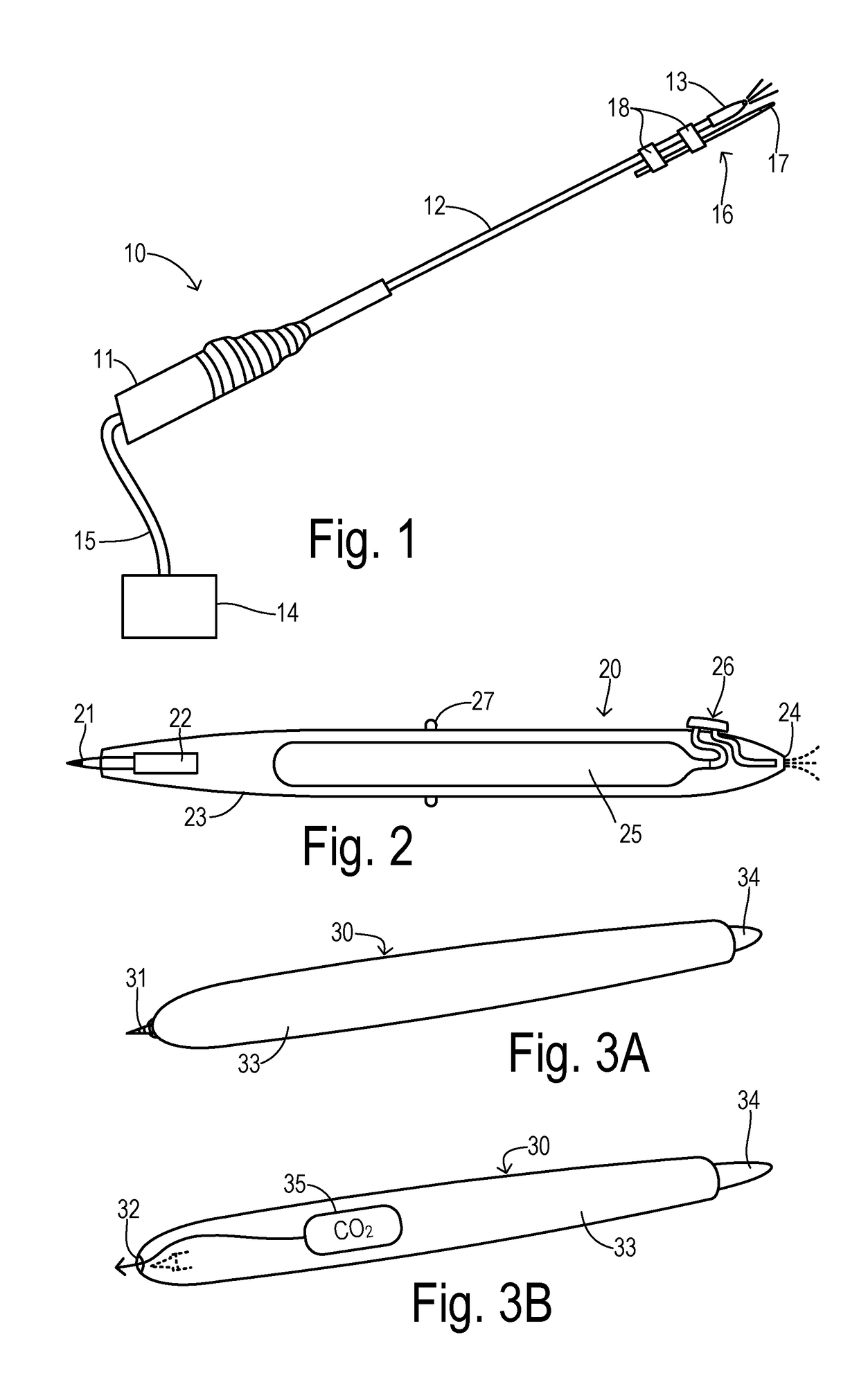 Surgical tissue marking device with dryer