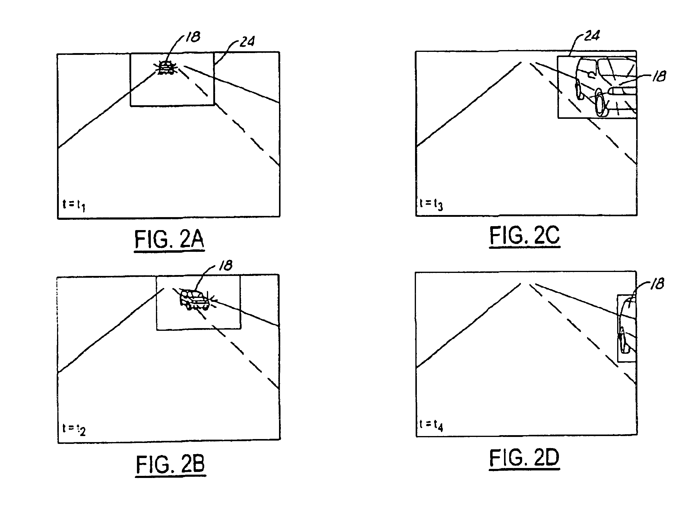 Blind spot warning system for an automotive vehicle