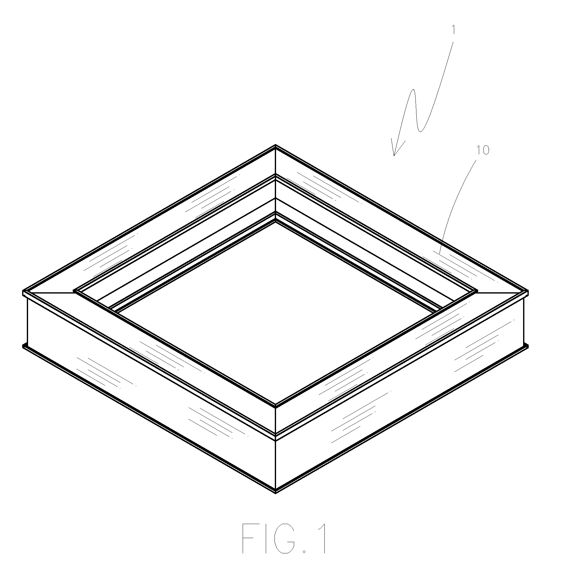 Integrated fixing frame for a solar energy module