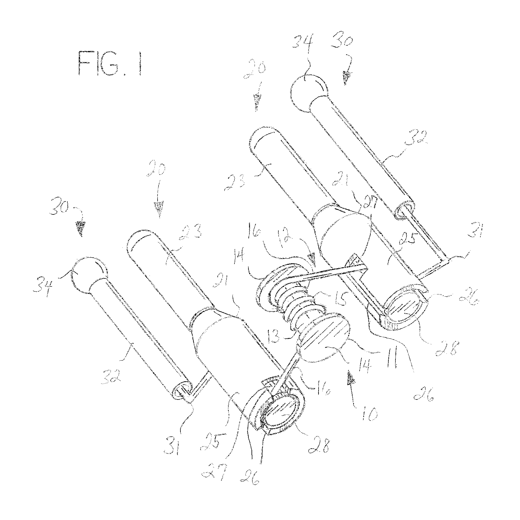 Spring-biased nasal molding device