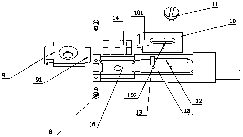 Sample holder of transmission electron microscope
