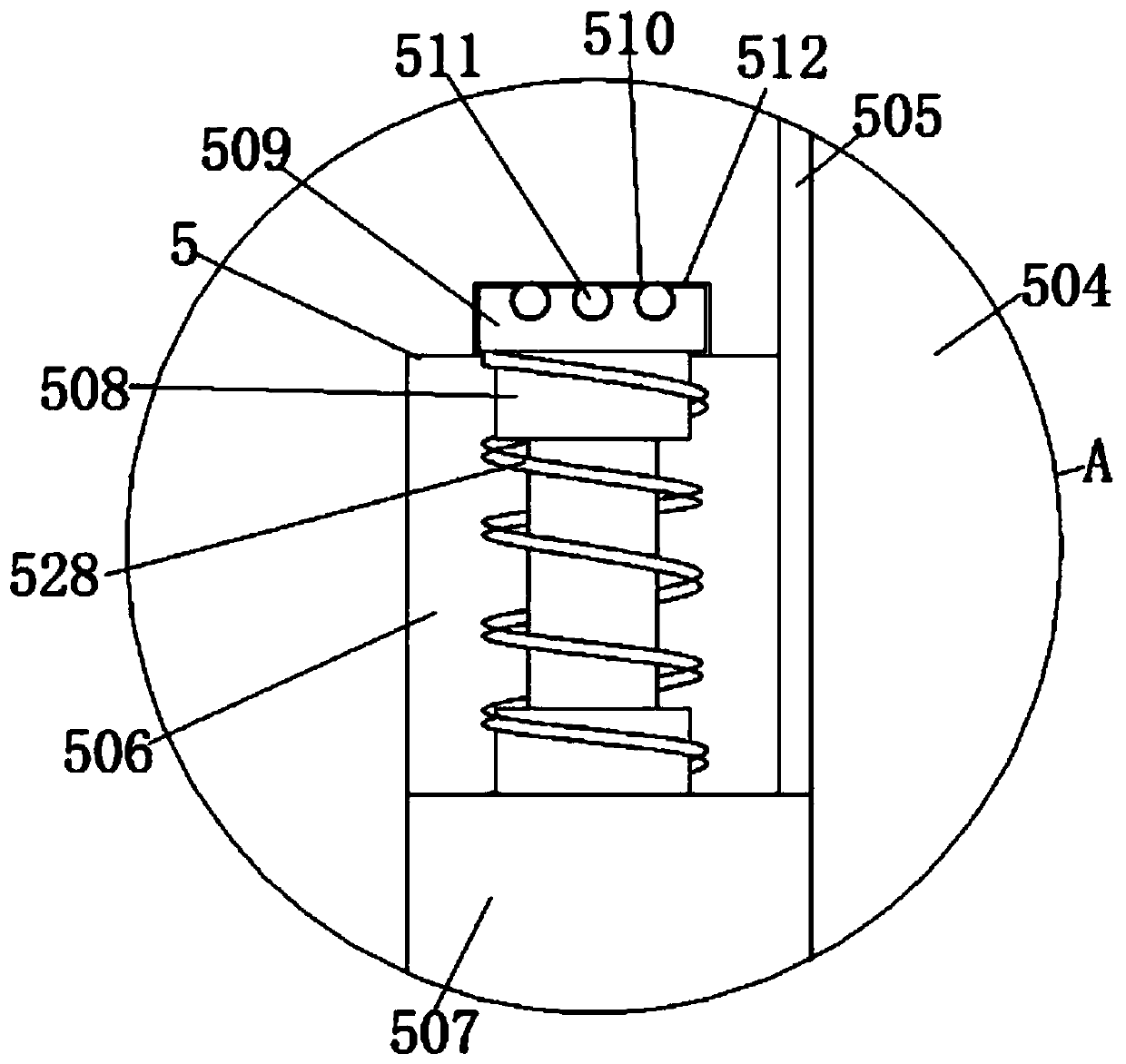 Smoothing device for mechanical parts