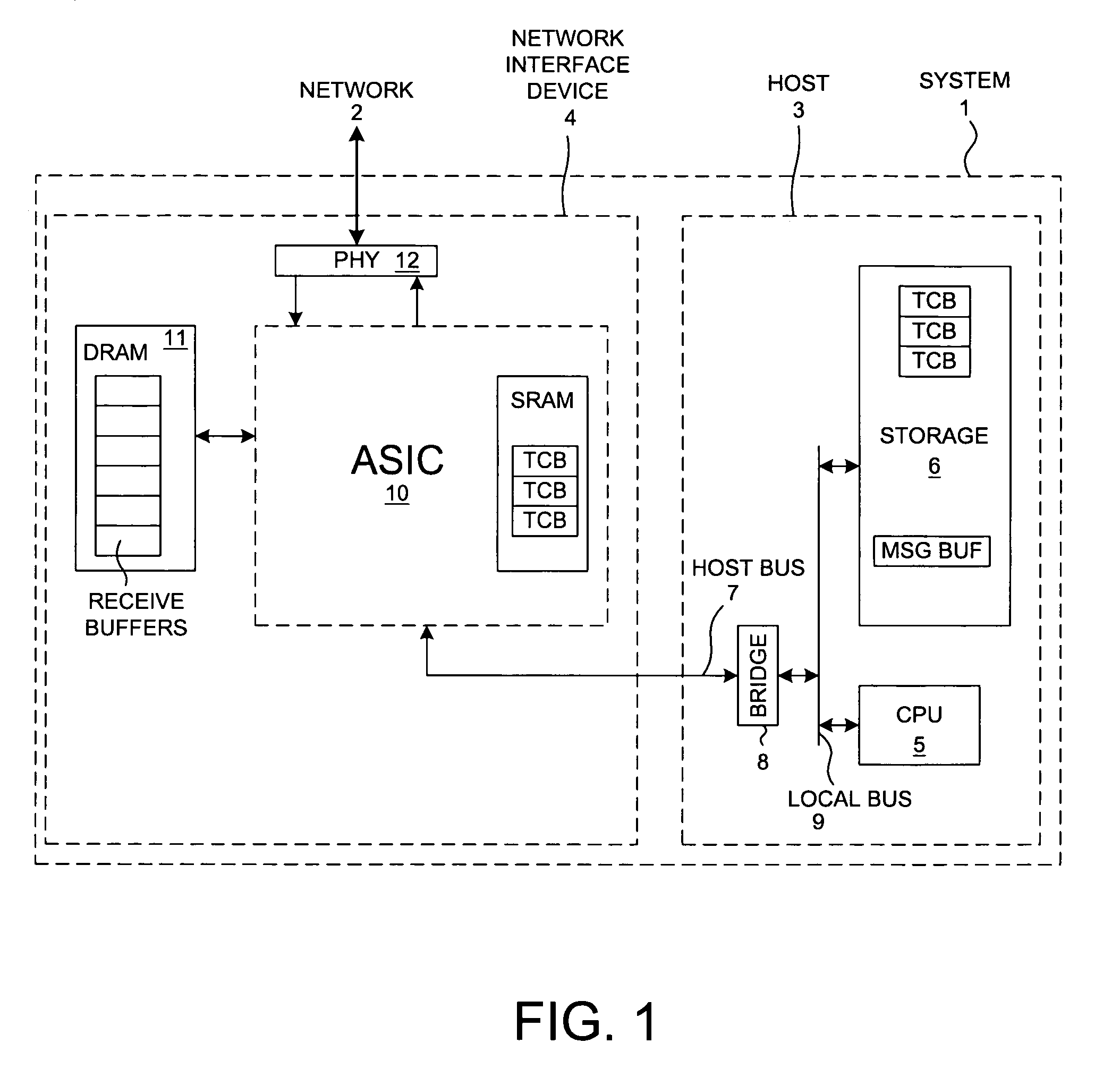 TCP/IP offload device with reduced sequential processing