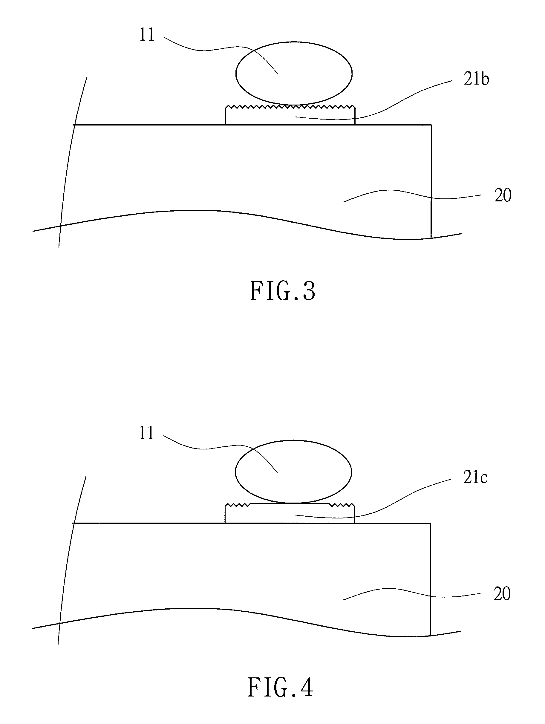 Semiconductor chip pad structure and method for manufacturing the same