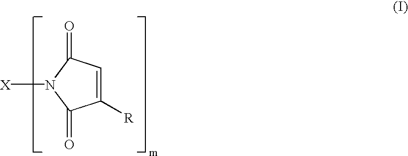 Thermosetting resin compositions containing maleimide and/or vinyl compounds