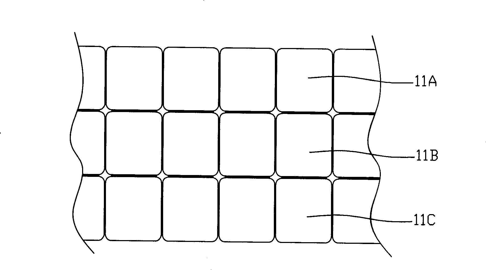 Method for effectively inhibiting fire growing like a weed